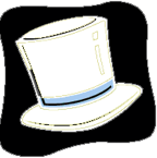 blue hat